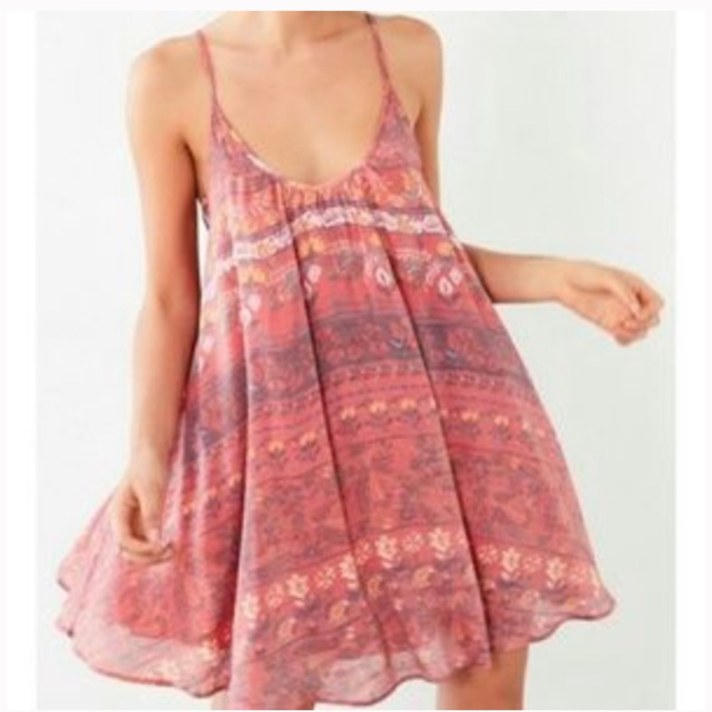 Kimchi Blue Urban Outfitters Tie Dress - Picture 1 of 8